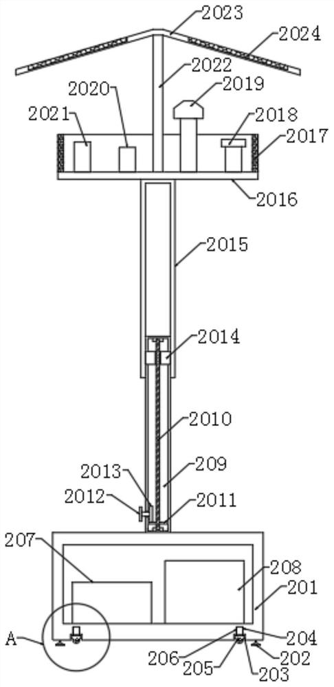 A kind of multi-functional protective device for natural lawn of football field