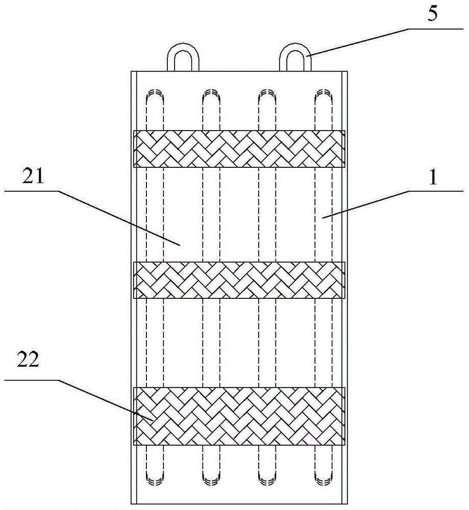 Cooling wall of blast furnace and manufacturing method of cooling wall