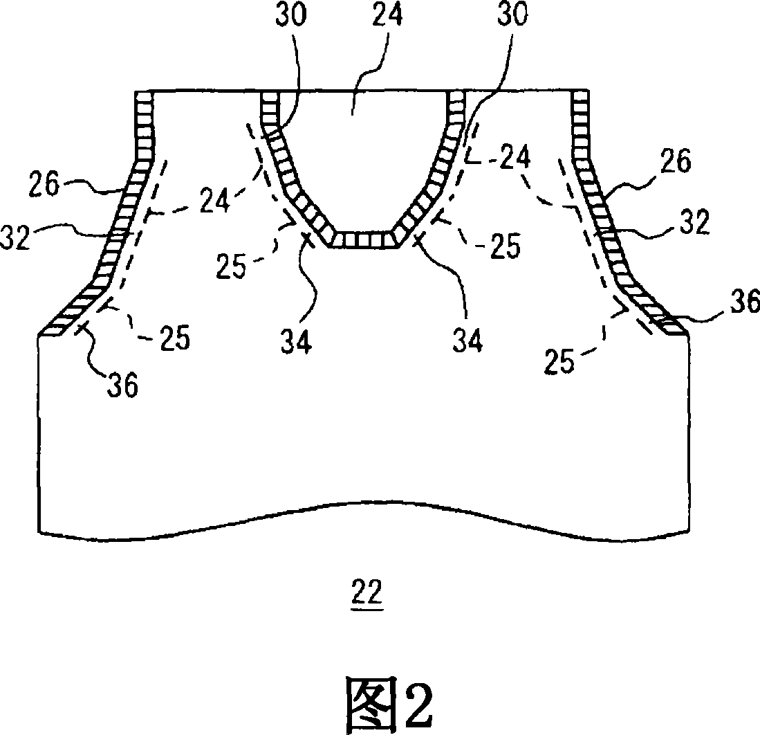 Knitting method for knitting fabric, knitting fabric, and knitting program