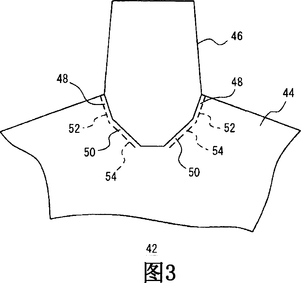 Knitting method for knitting fabric, knitting fabric, and knitting program