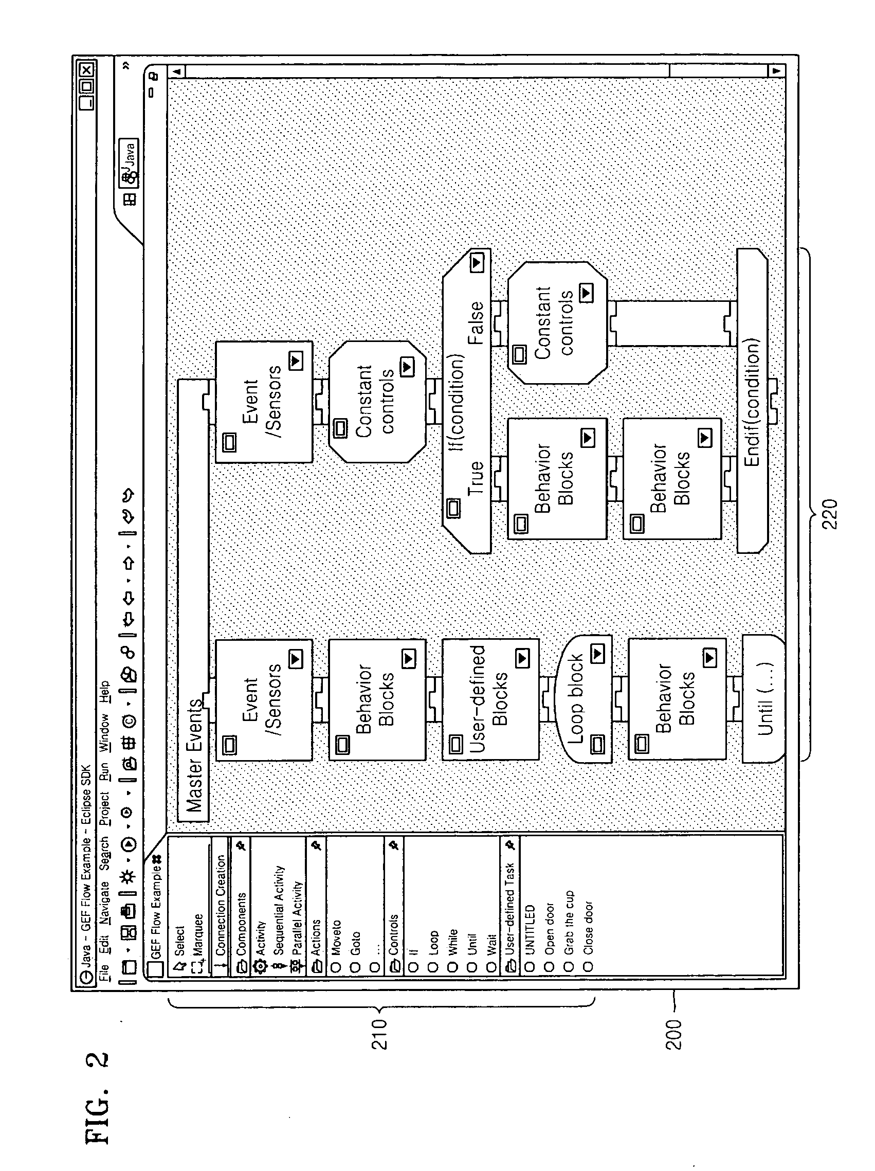 Method of supporting robot application programming and programming tool for the same
