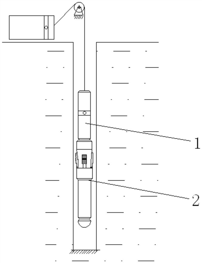 Electro-hydraulic anchoring device