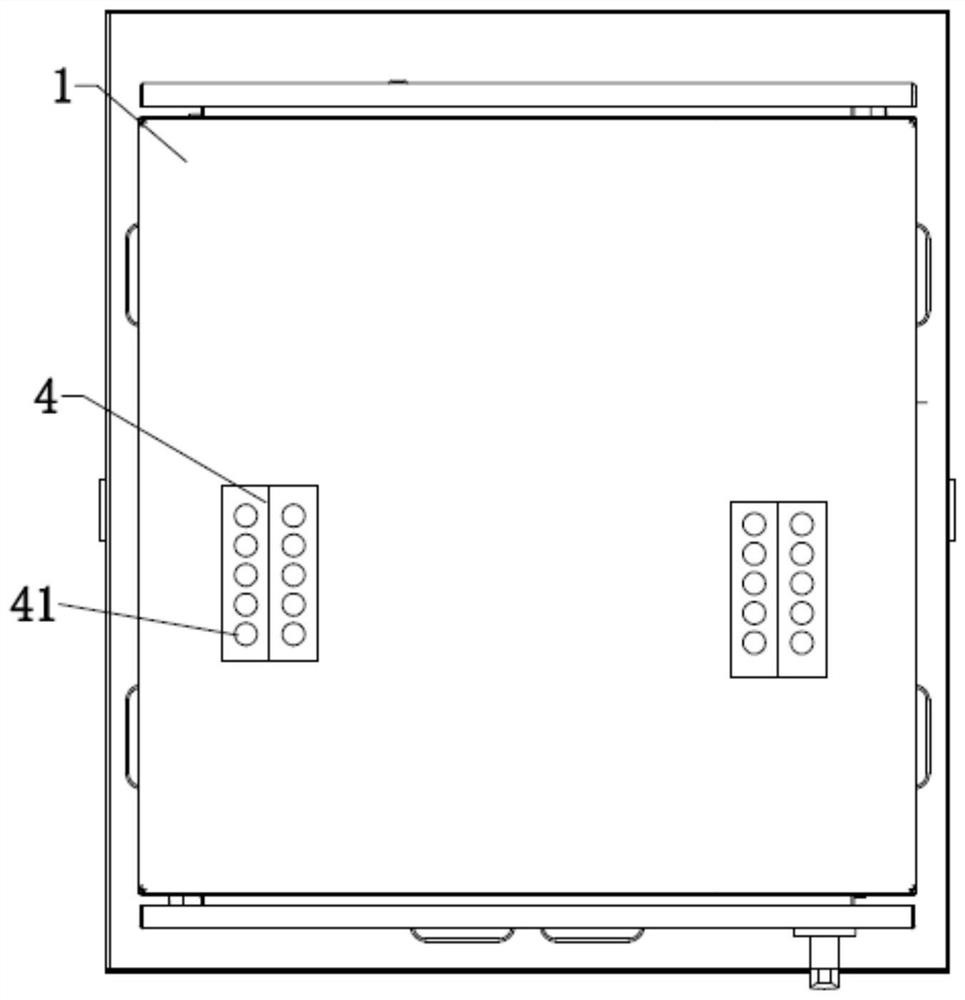 Transformer substation box body