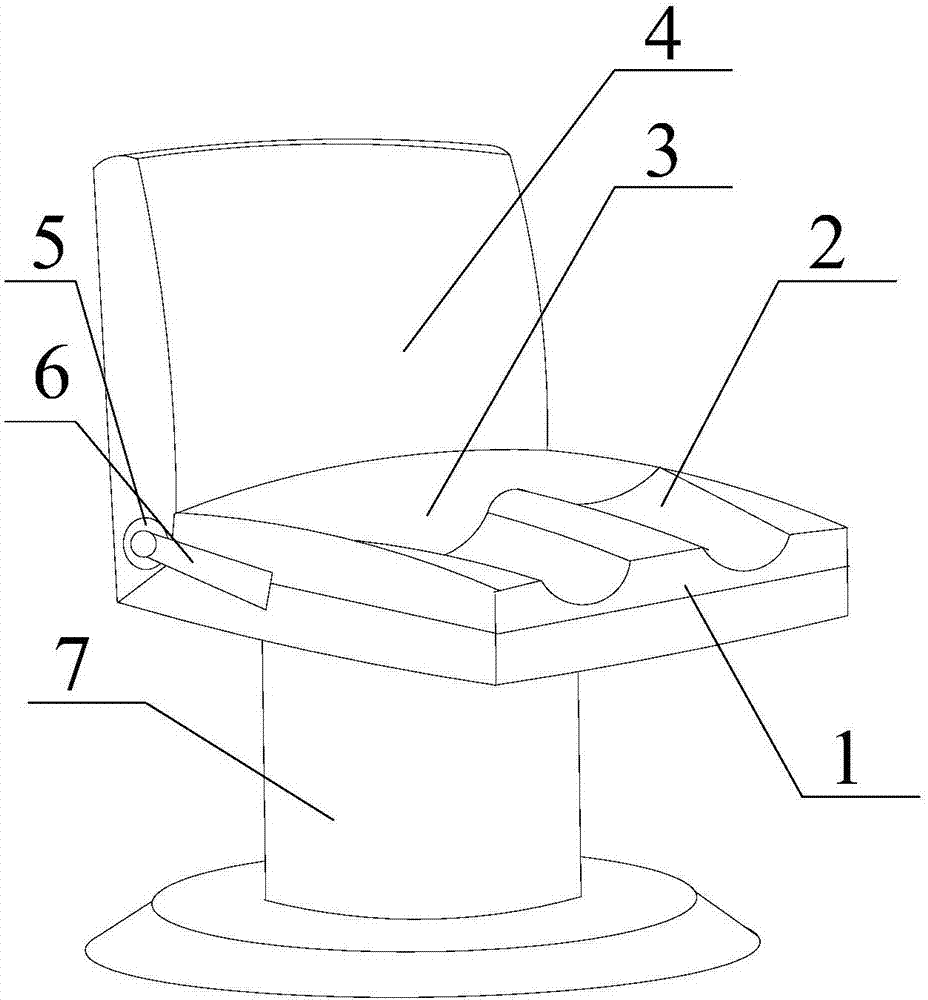 Chair with function of correcting sitting posture