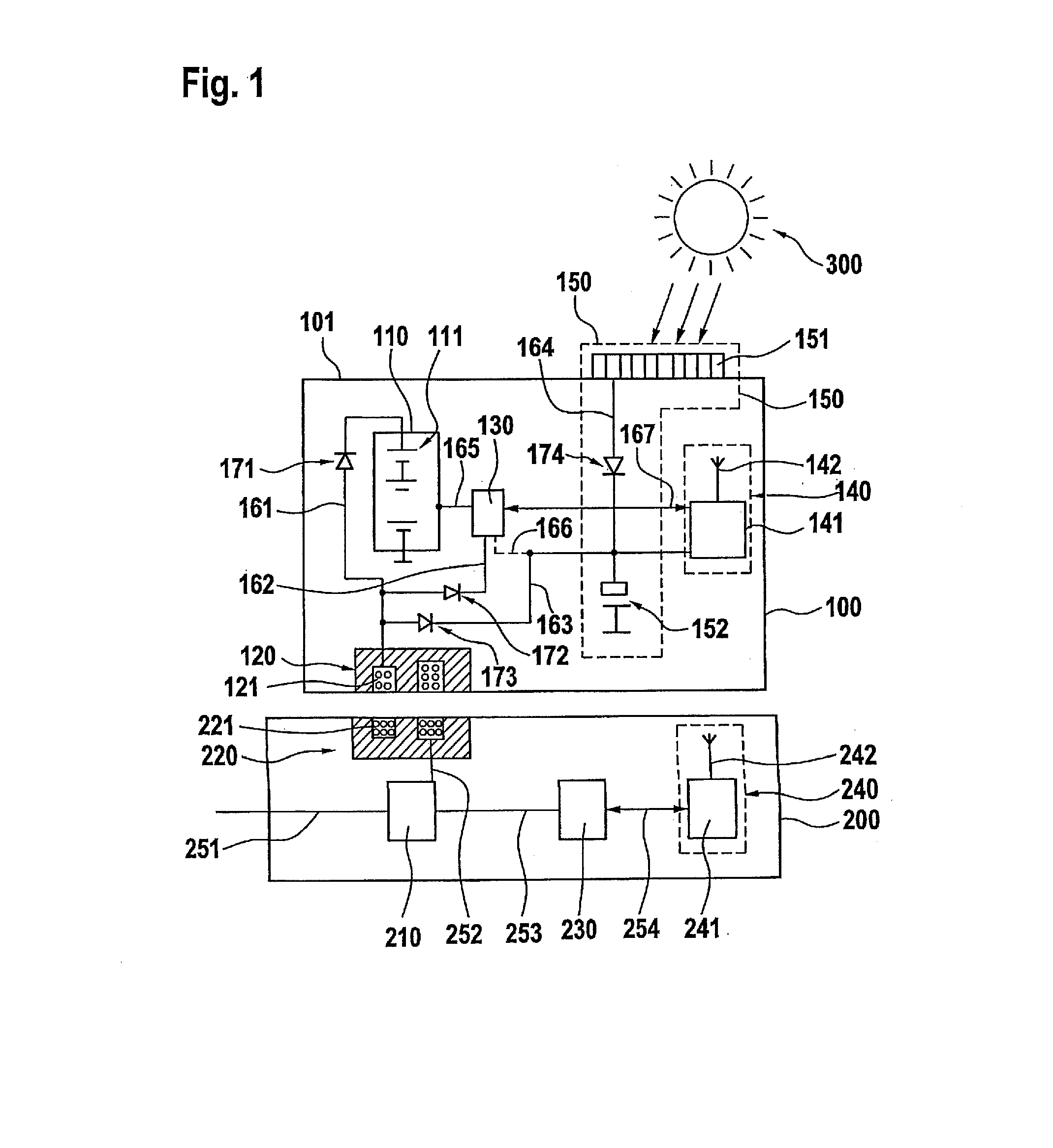Battery pack having a separate power supply device for a wireless communication device of the battery pack
