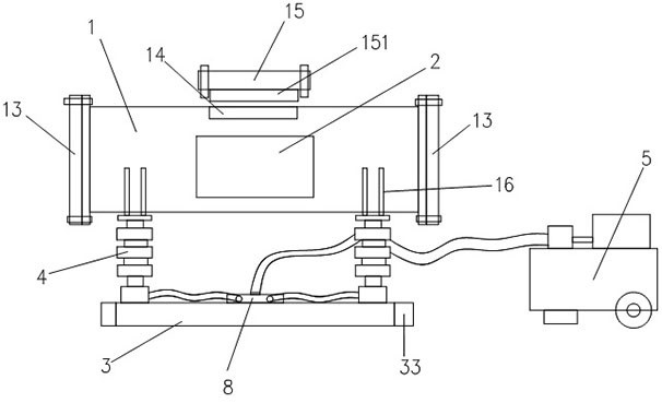 Small-sized vibrating pulverizer for laboratory