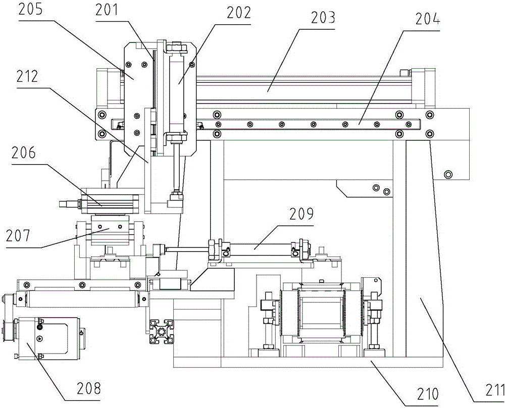 Automatic screw locking device for moulded case circuit breaker