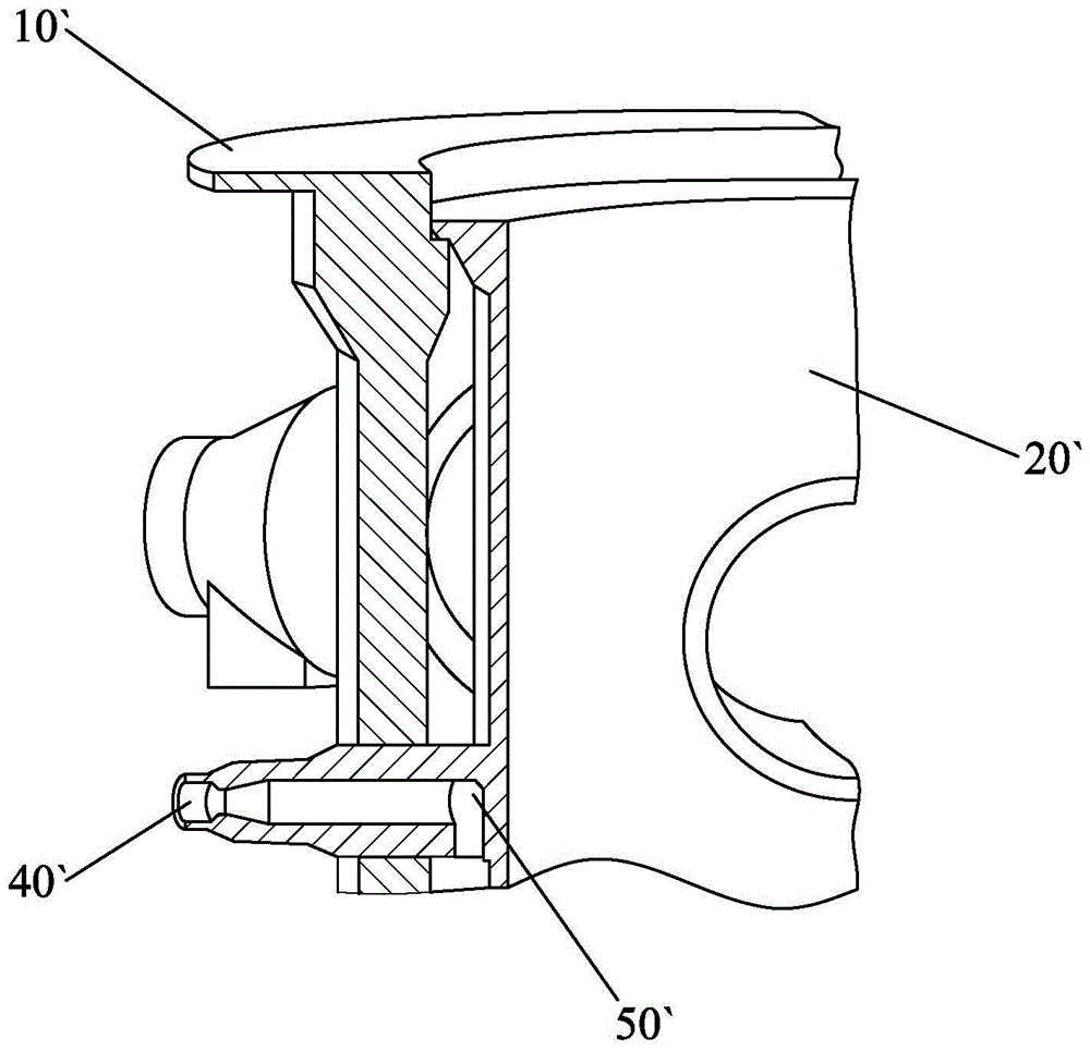 Anti-bypass type direct safety injection deflector and direct safety injection device