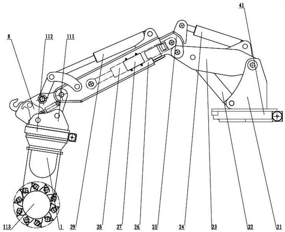 A multifunctional roadway repair machine and its construction method