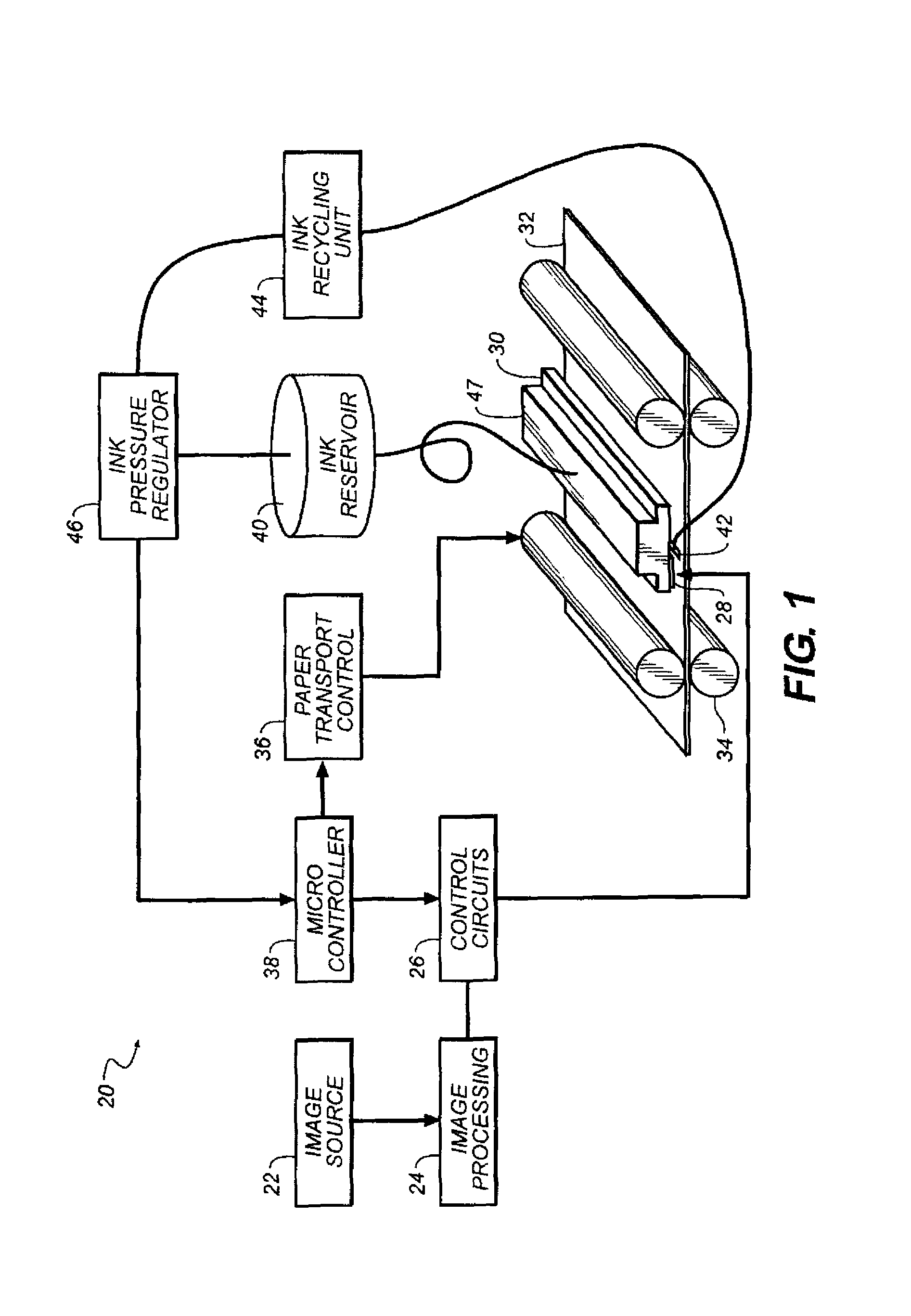 Ink composition for continuous inkjet printing