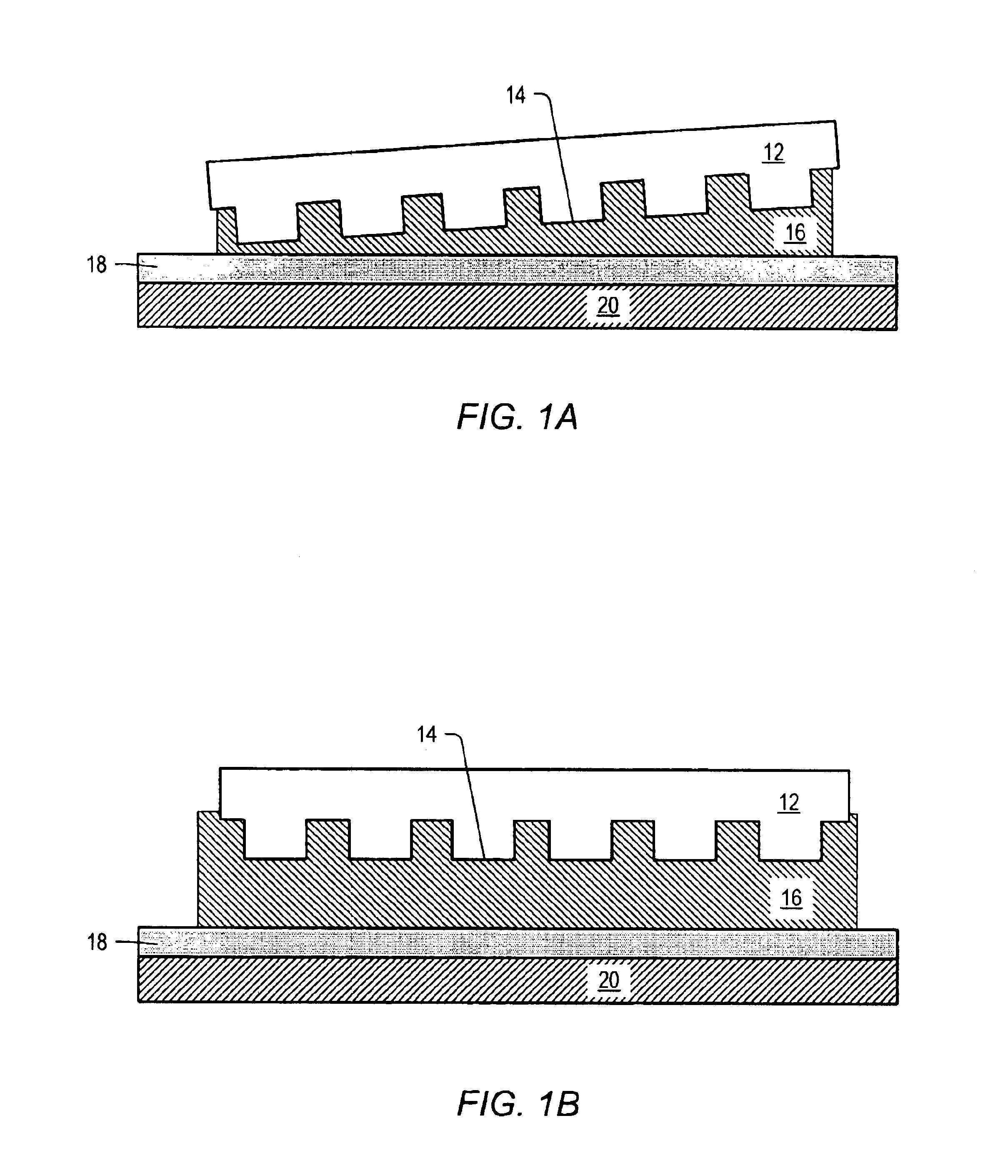 Imprint lithography template comprising alignment marks
