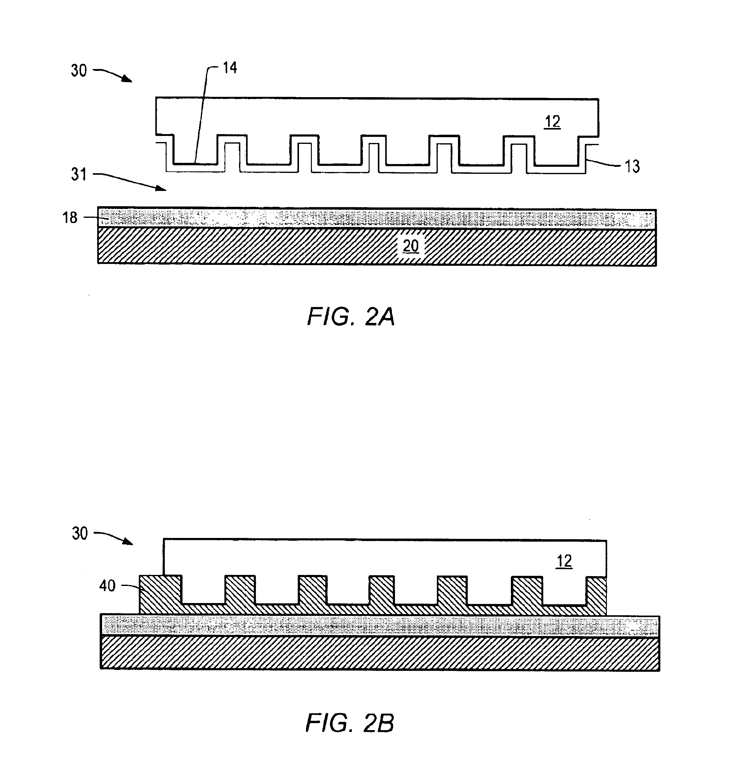 Imprint lithography template comprising alignment marks