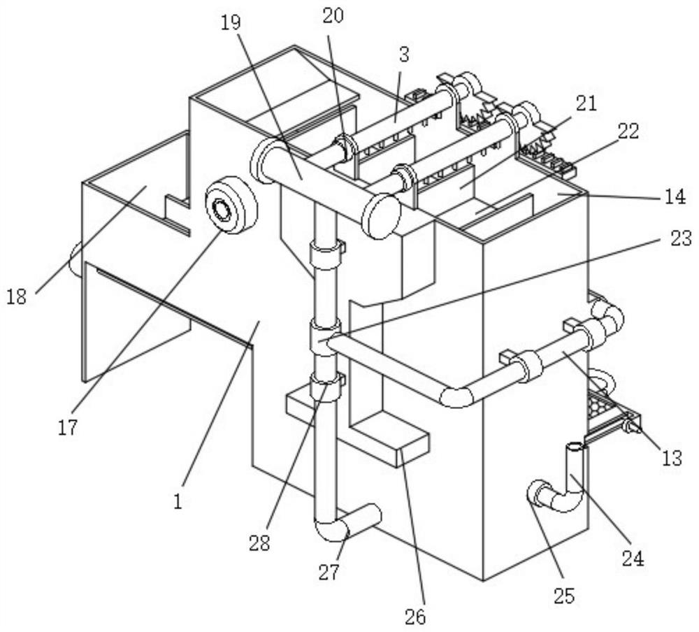 Agricultural potato vegetable skin cleaning equipment