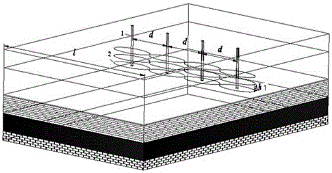 Method for treating hard roof through hydraulic fracturing