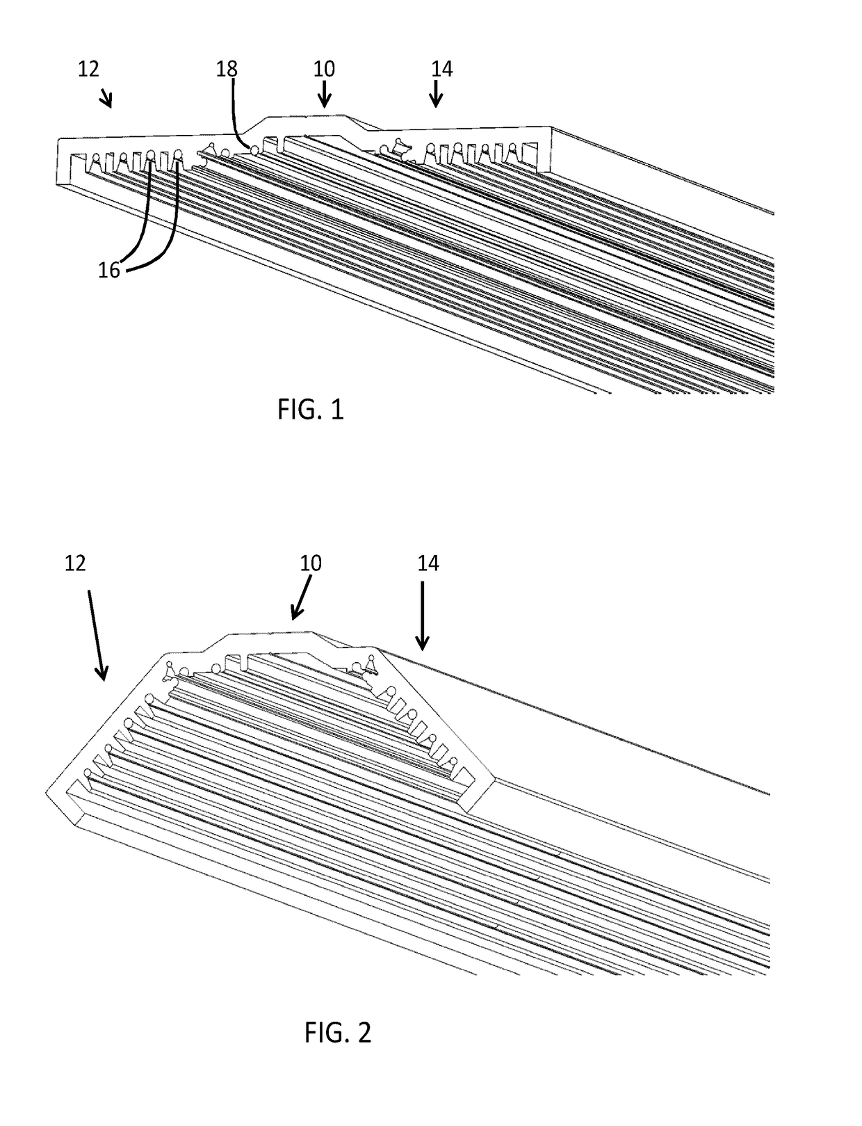 Track based lighting and installation method