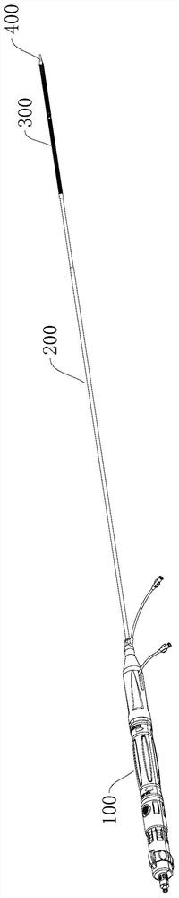 Sheath tube and sheath tube assembly for conveying interventional instrument