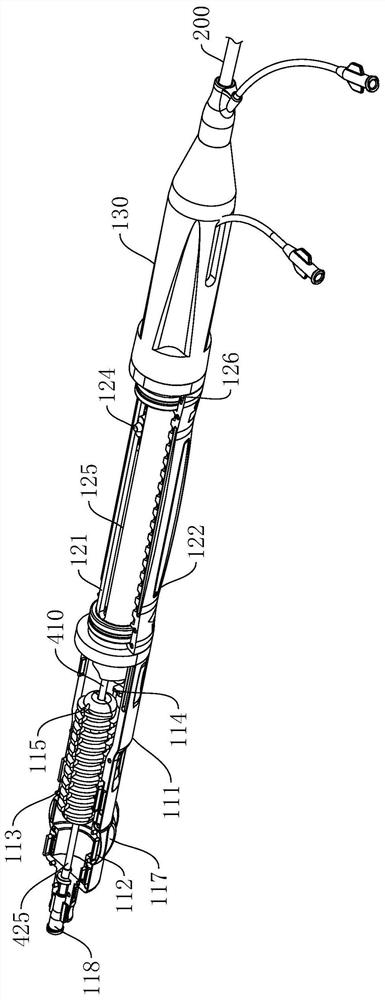 Sheath tube and sheath tube assembly for conveying interventional instrument