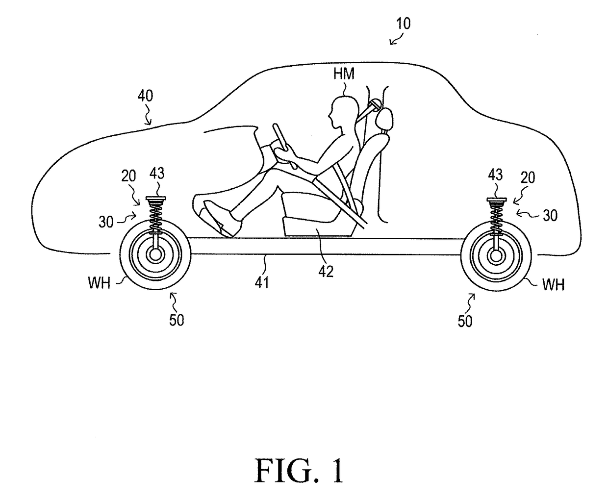 Suspension device for vehicle