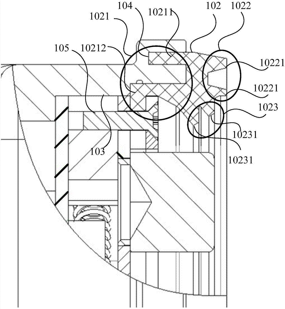 Battery quick replacing connector and electric automobile