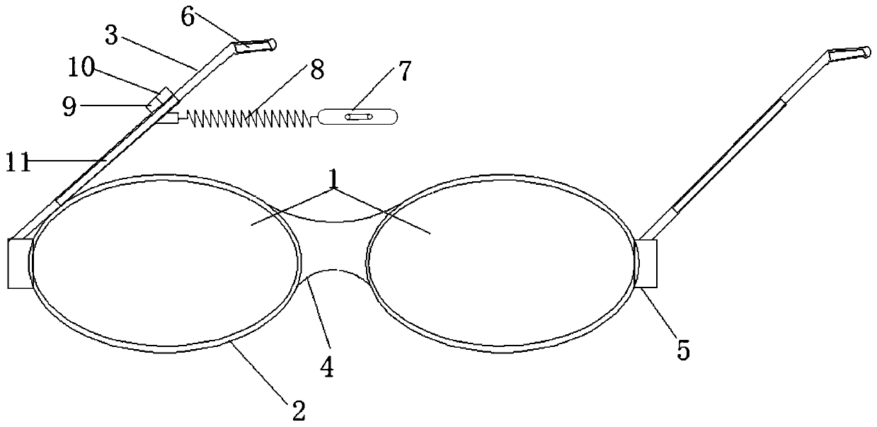 Portable explosion-proof emergency communication goggles with external antenna and using method