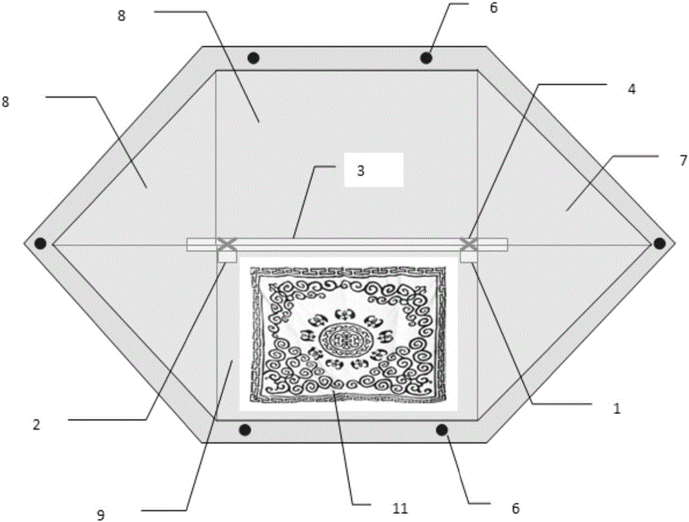 Tibetan yurt with solar power generation function