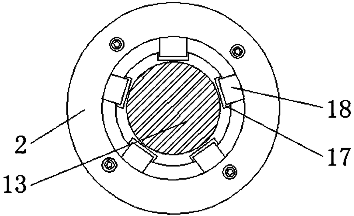 Follow-up type water cooling device for special steel casting