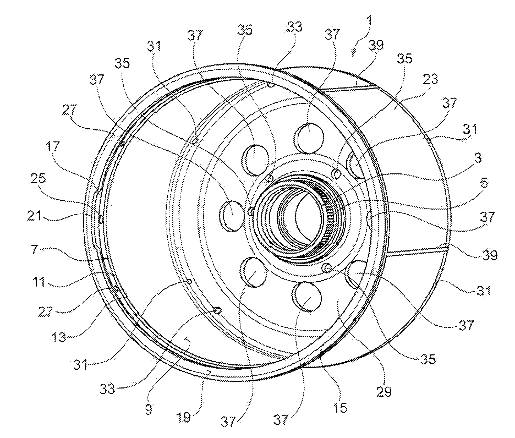Rotor Support and Method for Producing a Rotor Support