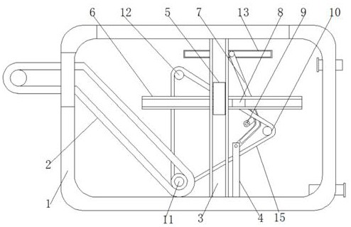 Honeysuckle primary processing and cleaning device with automatic discharging function