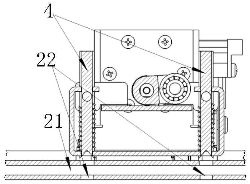 Punching device and bankbook self-service equipment