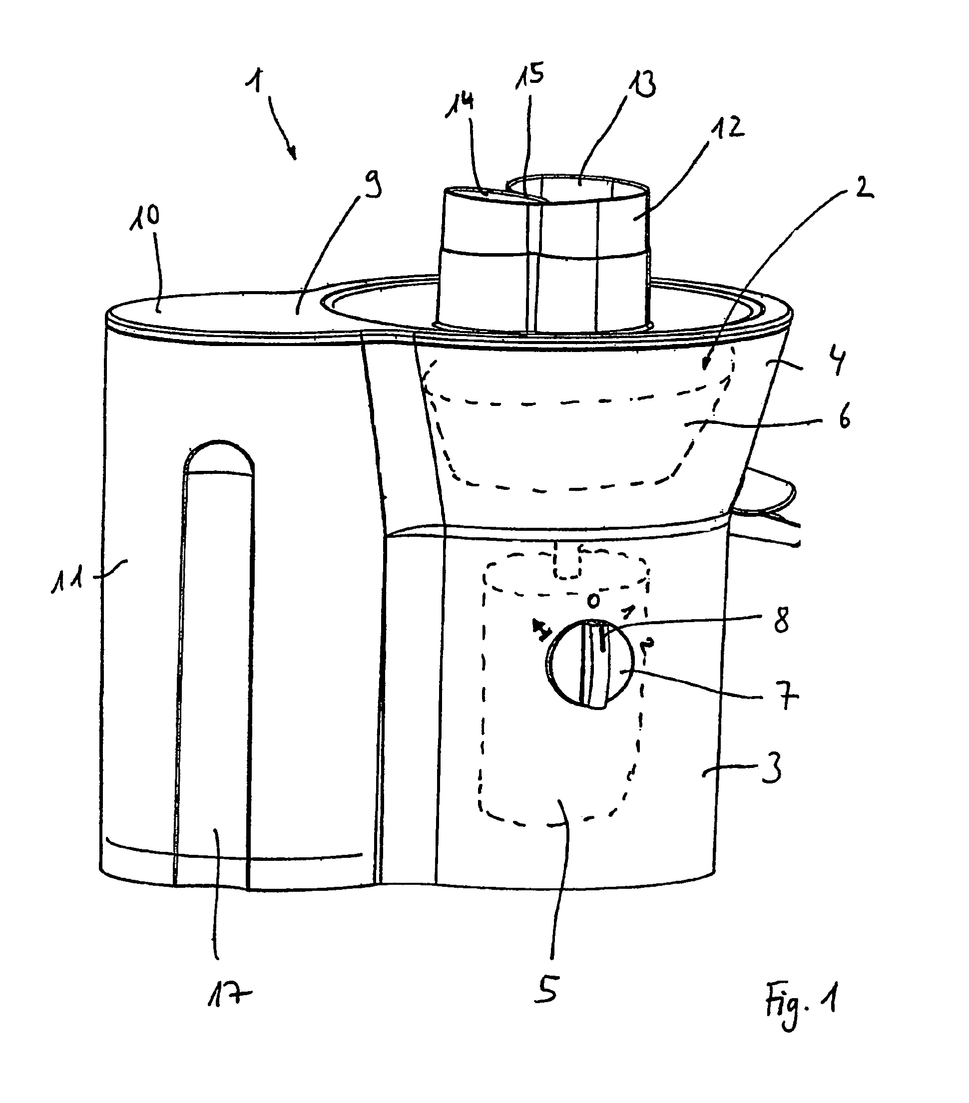 Domestic appliance comprising detent elements and detent counter-elements