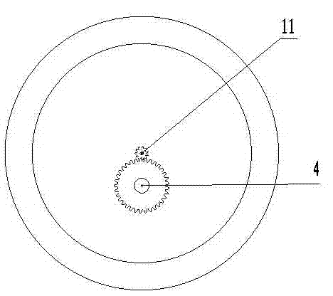 Air-aspiration type hole sowing roller device