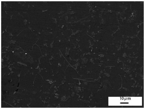 Preparation method of in-situ ternary nanoparticle reinforced aluminum-based composite material