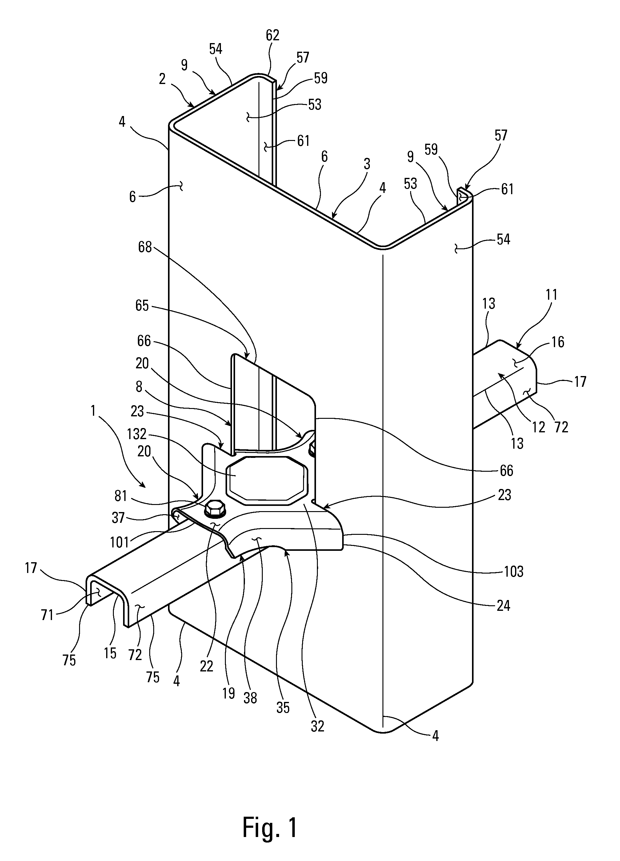 Teardrop and offset notch bridging connector