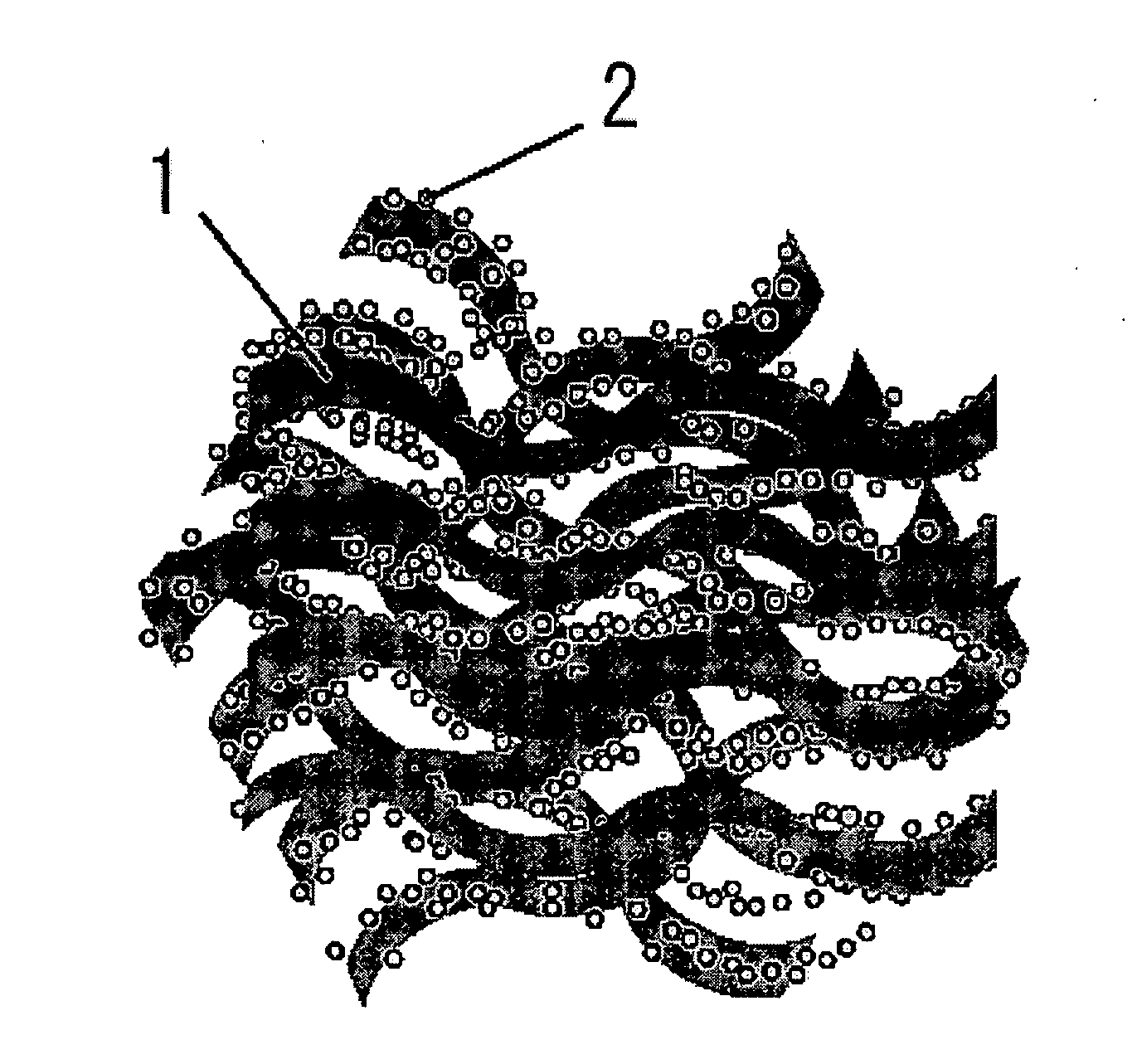 Electrode for use in oxygen reduction