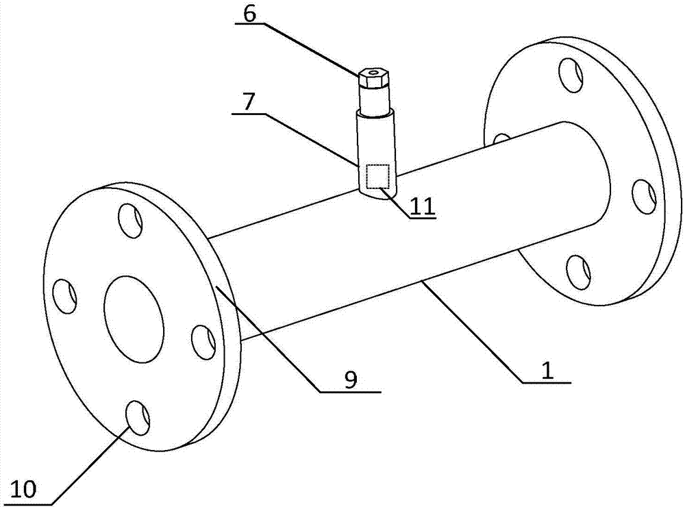 Device and method for measuring phase holdups of solid-liquid two-phase flow