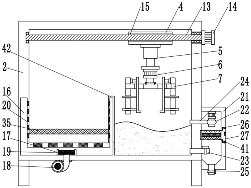 Cleaning assembly of tinning device