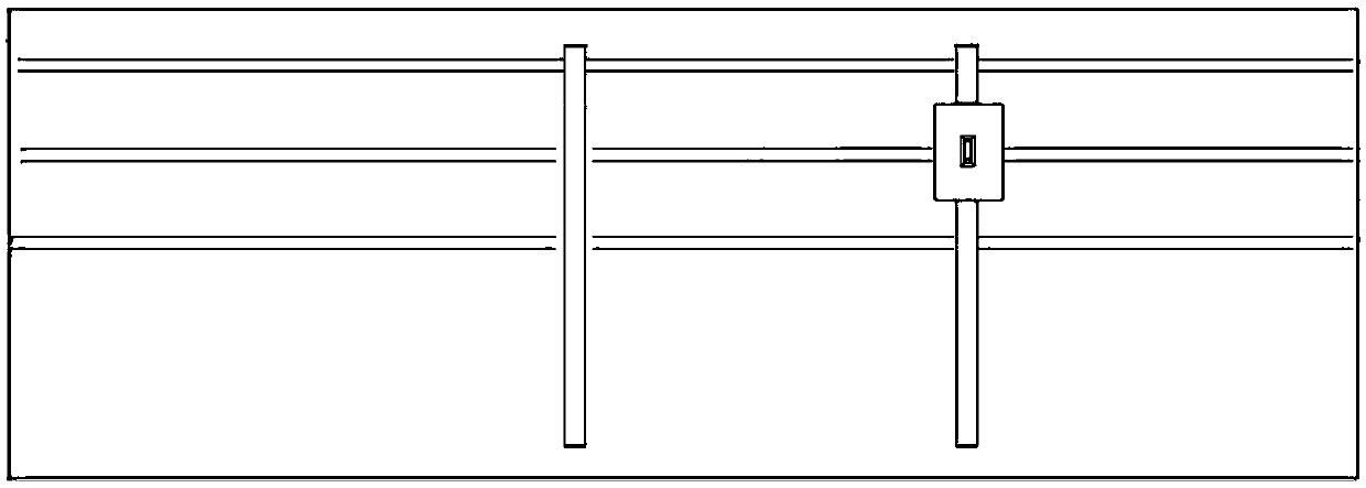 Whole dimension fatigue test fuselage lateral load loading design method