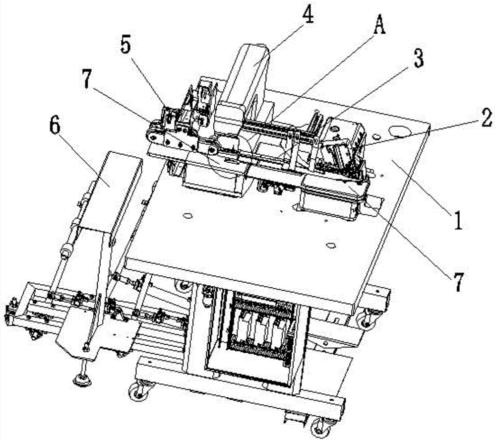 Intelligent sewing line pressing machine