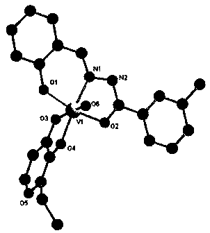 Organic vanadium complexes with insulin mimetic activity, and preparation method thereof