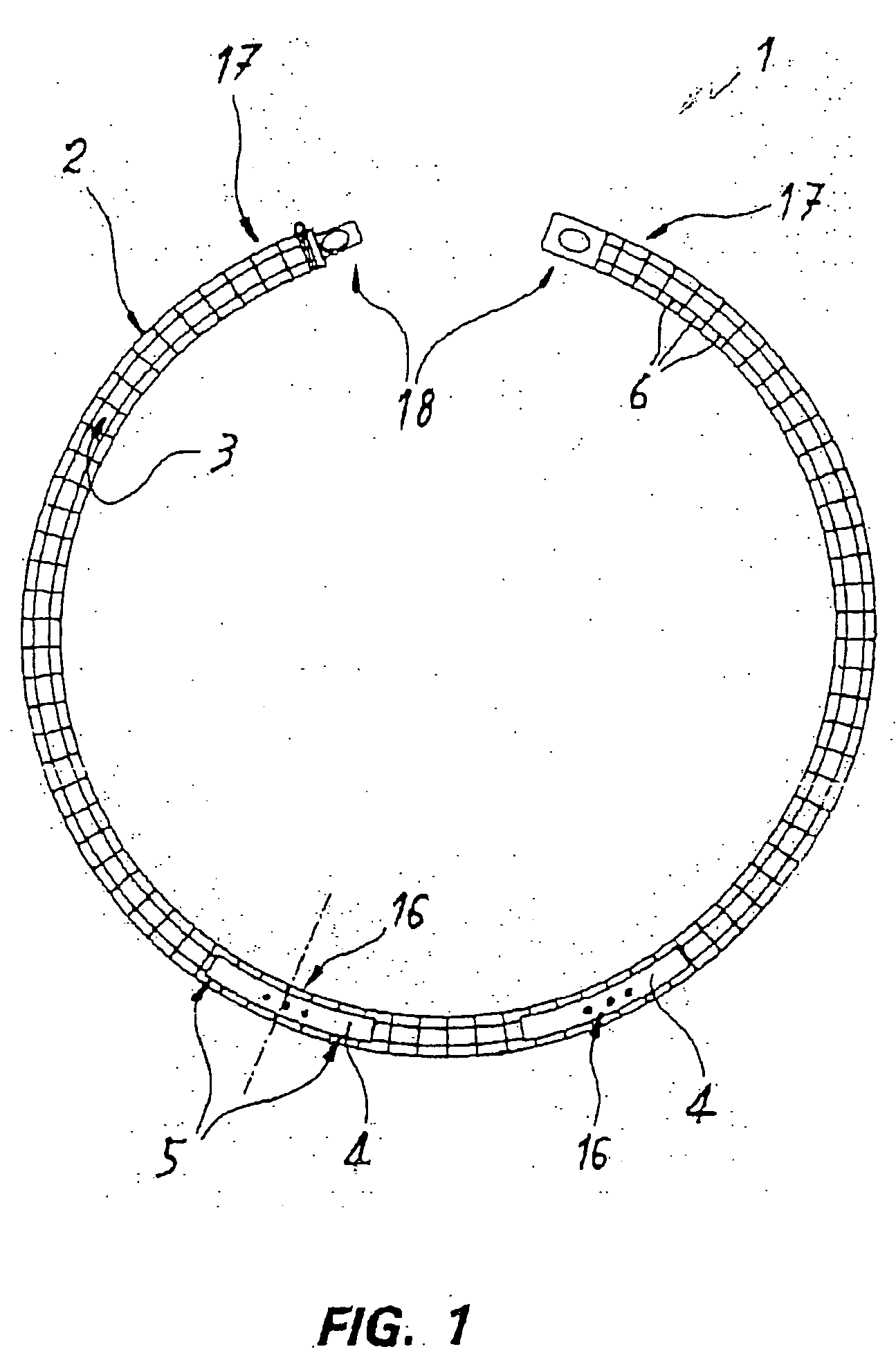 Ornamental item with variable configuration, and method for its manufacture