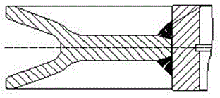 Full welding technology of steel plate hot rolling pulley