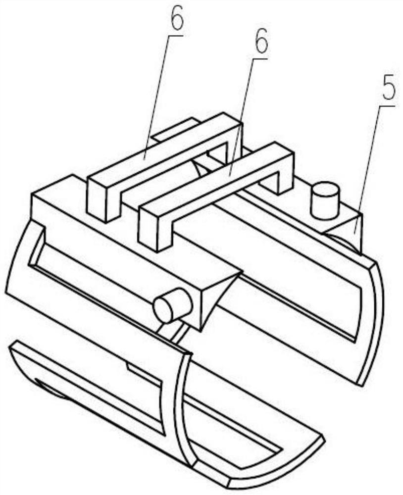 Permanent magnet synchronous motor, motor shell and sand core for processing