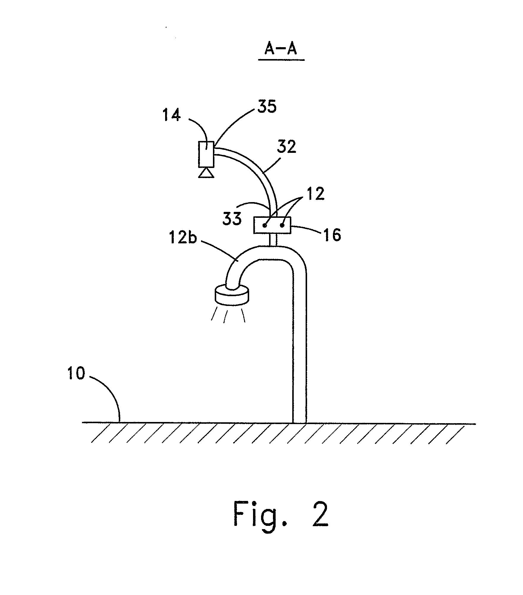 Surveillance System and Method for Detecting Forbidden Movement along a Predetermined Path