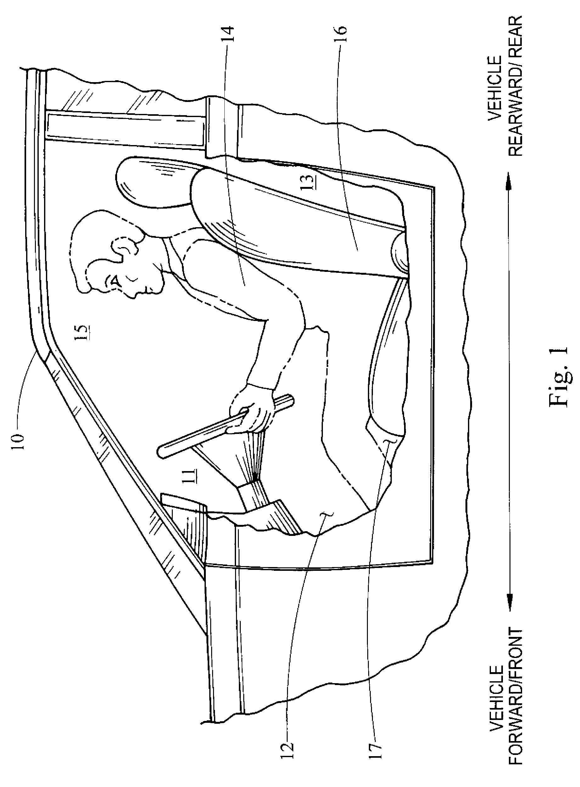 Airbag for protection of a vehicle occupant