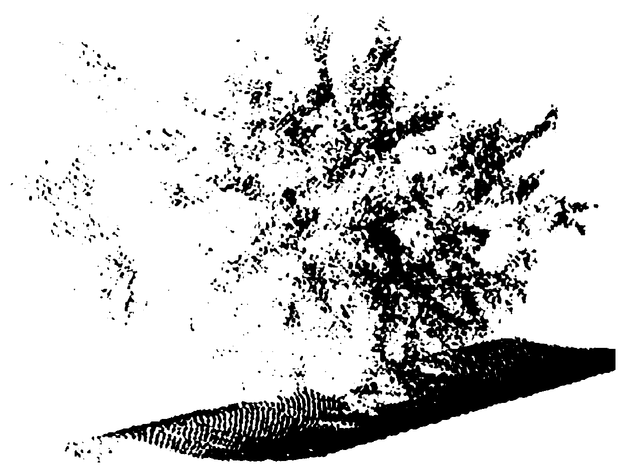 Method and system for detecting plant leaf area index based on multi-sensor information fusion