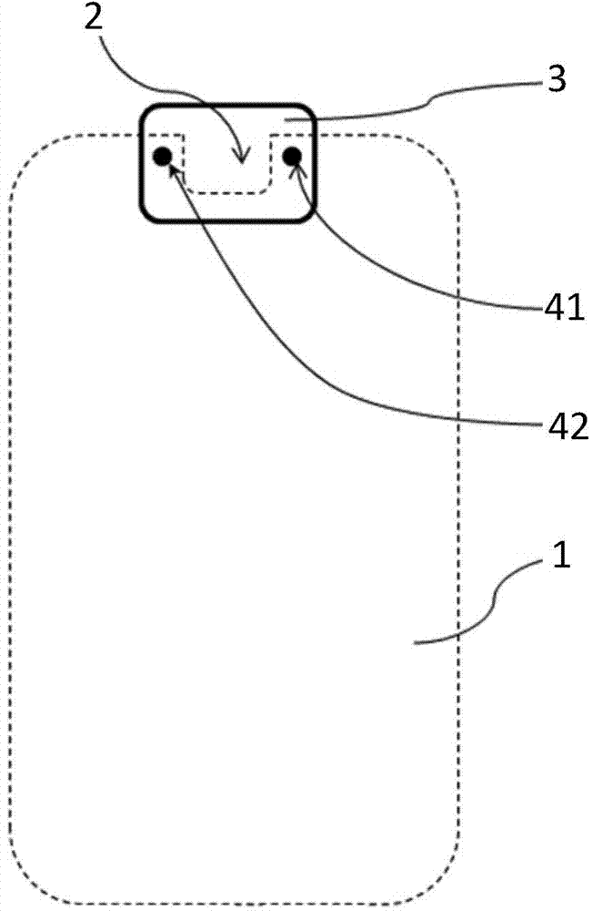 Near field communication or wireless charging antenna device and electronic device