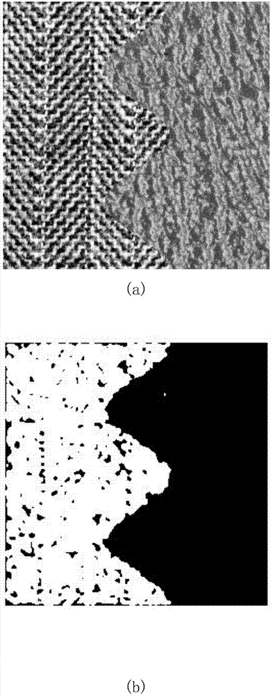 Texture image segmentation method combined with sparse neighbor propagation and rapid spectral clustering