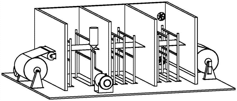 Total heat exchange heat recovery film and its manufacturing process and equipment