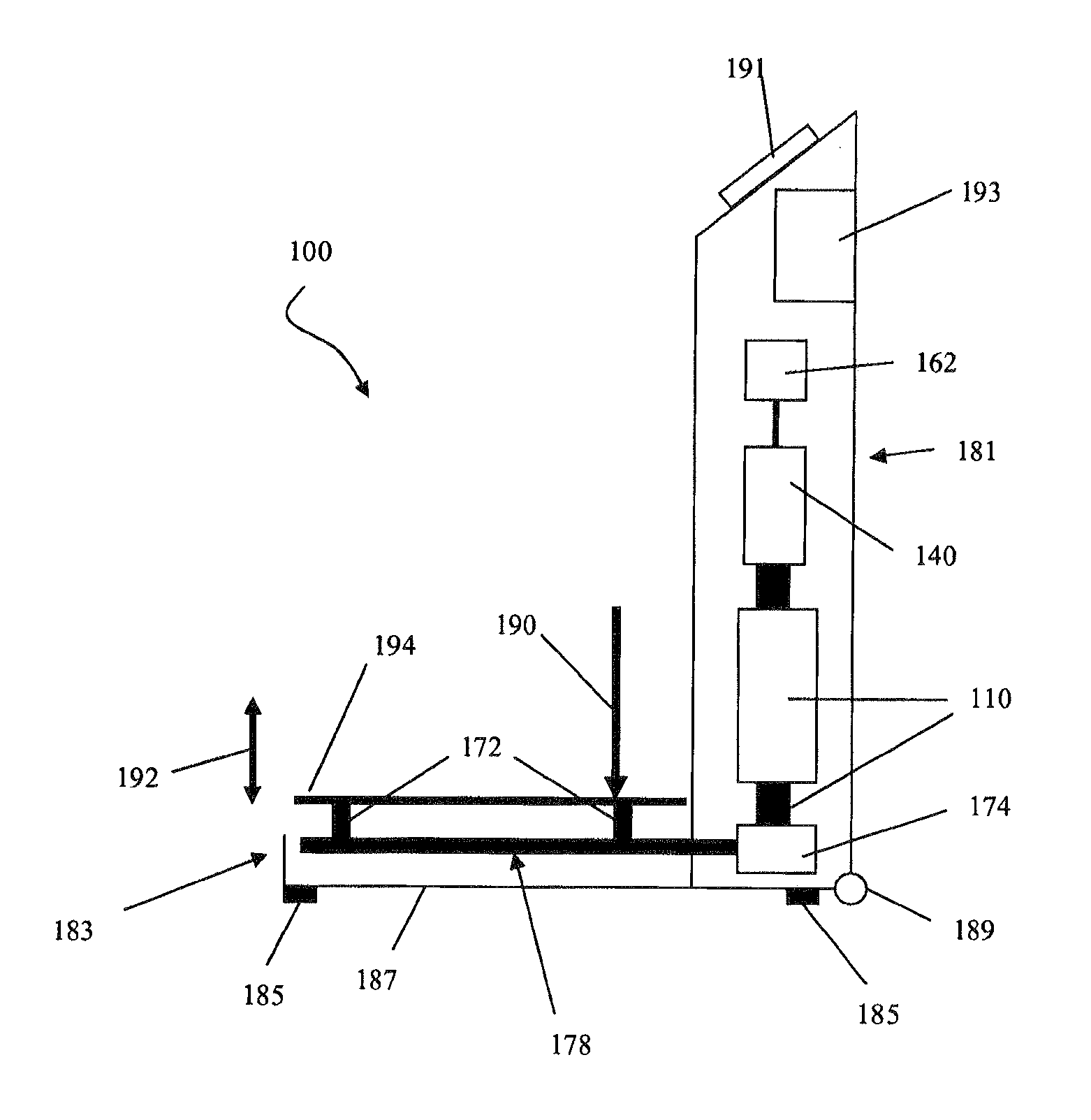 Vibration apparatus with rear motion inducer and frictionless coupling and methods for compensating load and controlling waveforms