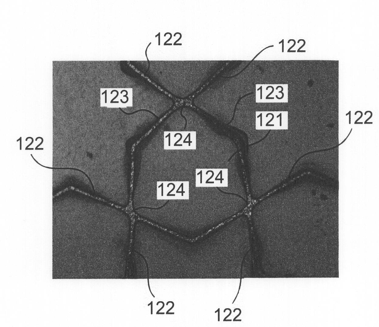 Mesh sheet and housing for electronic devices